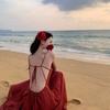 Purely Sexy Sleeveless Backless Vacation Fairy-Style Tie-Up Long Dress for Women, Summer 2025 New Model with Large Hem and Straps