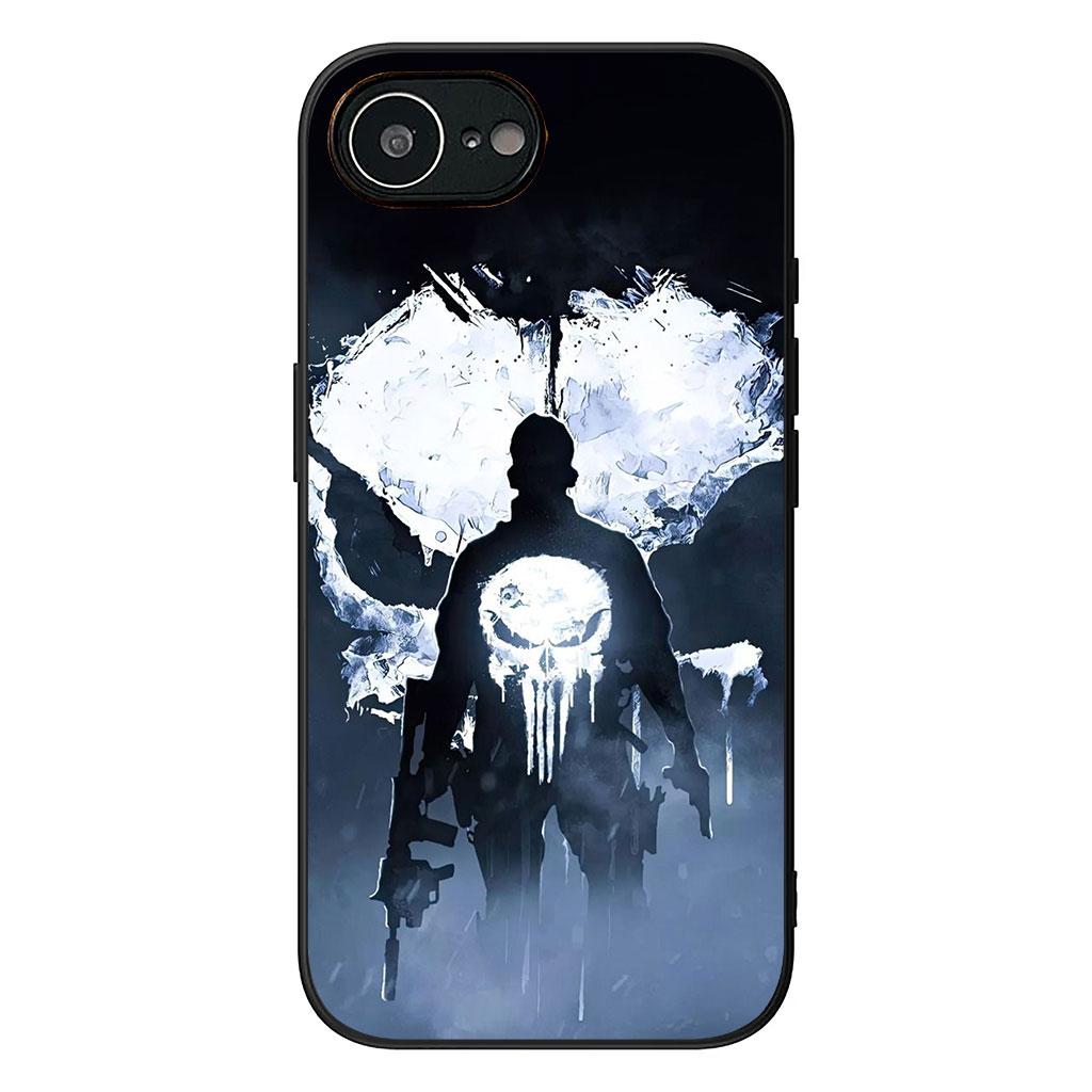 Die Marvel Punisher Schädel Hülle Handyhülle für Samsung Galaxy A56 A26 A36 A10 A20 A30 A31 A32 A50 A51 A52 A53 A33 A12 A14 Hülle