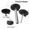 Cabinet Support Leg Stainless Steel Bracket 23cm-37cm Heavy Duty Cabinet Support Rod 300KG Weight Capacity Black Grey Color