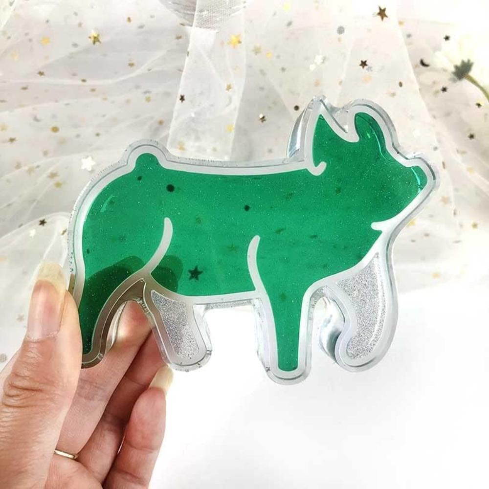 11.4*9.3*2.7 Cm Car Freshie Silicone Mould Silicone Pig Shape Silicone Mould Pendant