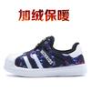 Shell head classmate spring and autumn mesh girls casual shoes one pedal children's sports shoes soft-soled baby boys shoes