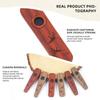 Portable Wind Instrument Professional Musical Instruments Flutes Wooden Kazoo  Kids Gift
