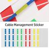 Self-adhesive Wire Marker Tool Network Cable Labels Fiber Organizers Stickers Identification Tags