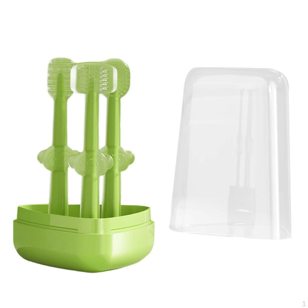 Zahnbürsten-Set für Babys Reiniger für 0-18 Monate