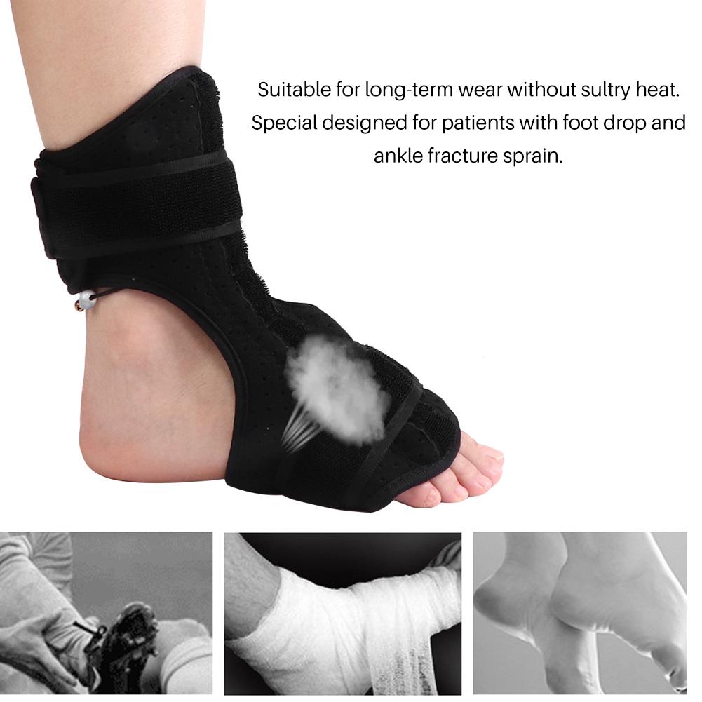 Foot Drop Orthotic Brace Plantar Fasciitis Traction Strap Ankle Support Care Tool