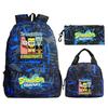 Campus Trend Leisure Children'S Animation Backpack Lightweight Large Capacity Primary And Secondary School Student School Bag Set