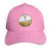 Maine Pemaquid Lighthouse  Original Art Baseball Cap Casual Daily Wear Quick Dry PerforUnisexce Cotton Twill Breathable