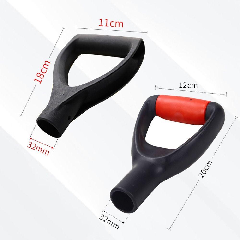 Plastic Snow Shovel Handle Anti-slip Digging Raking Tools Universal Shovel Handle Raking