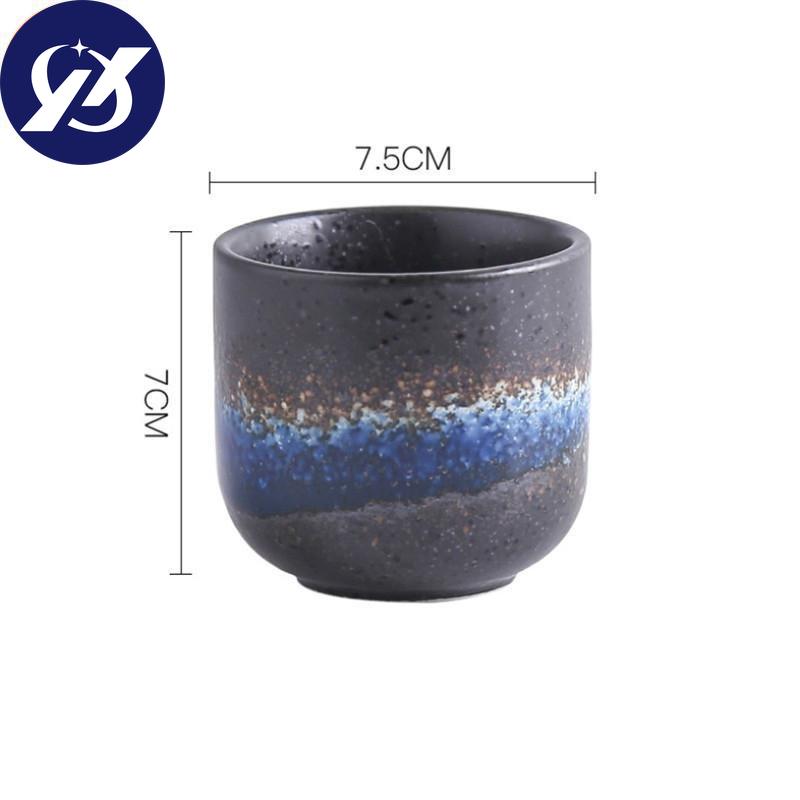Ceramic Small Tea Cup Porcelain Hotel Restaurant Coffee Cup Simple Office Water Cup Drinkware
