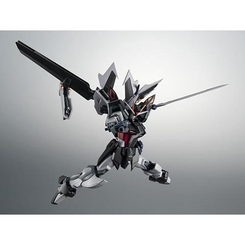 TAMASHII NATIONS ROBOT SPIRITS Mobile Suit Gundam SEED C.E.73 -STARGAZER- GAT-X105E+AQM/E-X09S Strike Noir Gundam ver. A.N.I.M.E. Approximately 125mm