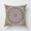 Mandala Pattern Throw Pillow Cover With Short Plush Print For Living Room Sofa Decoration Cushion Cover Pillow Covers Decorative