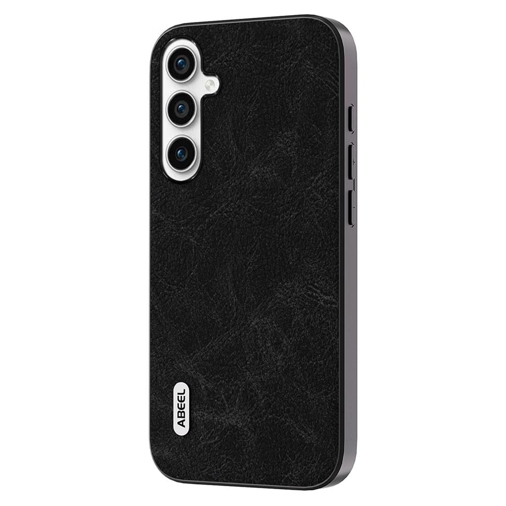ABEEL For Samsung Galaxy S23 FE Litchi Texture Cover PU Leather+PC+TPU Cell Phone Case