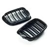 For BMW E39 5 Series 525 528 Gloss Black Grille Car Front Hood Grill Kidney Grilles Racing Grill 95-04 Auto Accessories