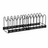Adjustable Pot Rack Organizer Space Saving Pans Organizer Rack Kitchen Tools Cookware Rack  Indoor