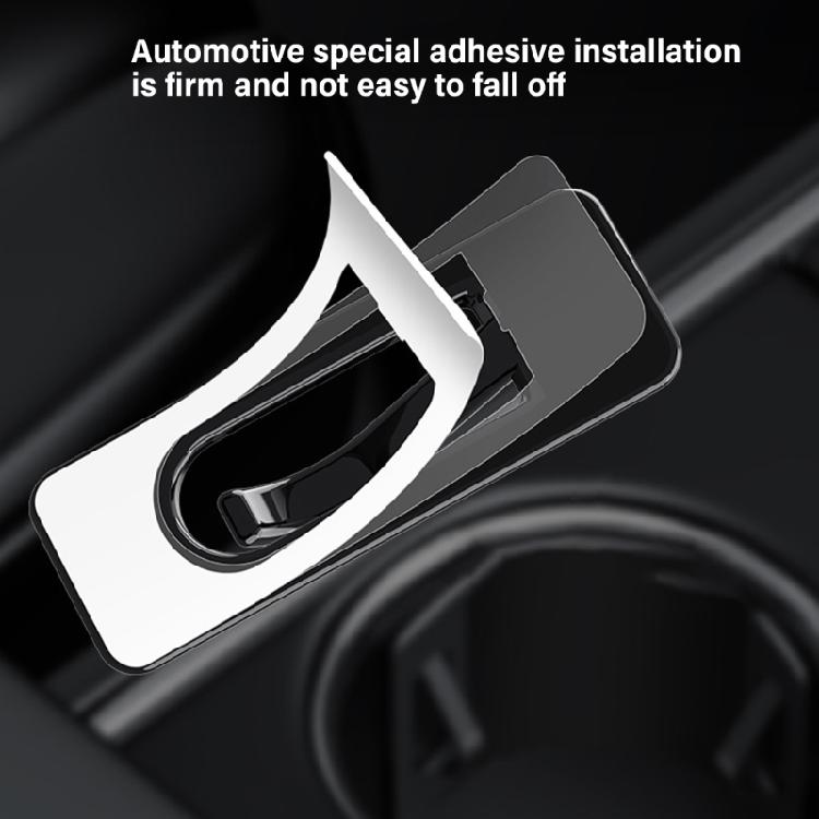 Cup Holder Position Limiter Car Cup Holder Limiter Auto Water Cup Slot Limit Pad Fixing Clip Car Interior Accessories