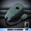 Leather Car Key Case For Mercedes Benz A C E S G R Class Gls Gla Glk Glc Cls Cla Amg W204 W205 W212 W463 W176 Suede Accessories