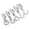 Stainless Steel Expansion Hook and Bolt Set (M6, M8, M10, M12)