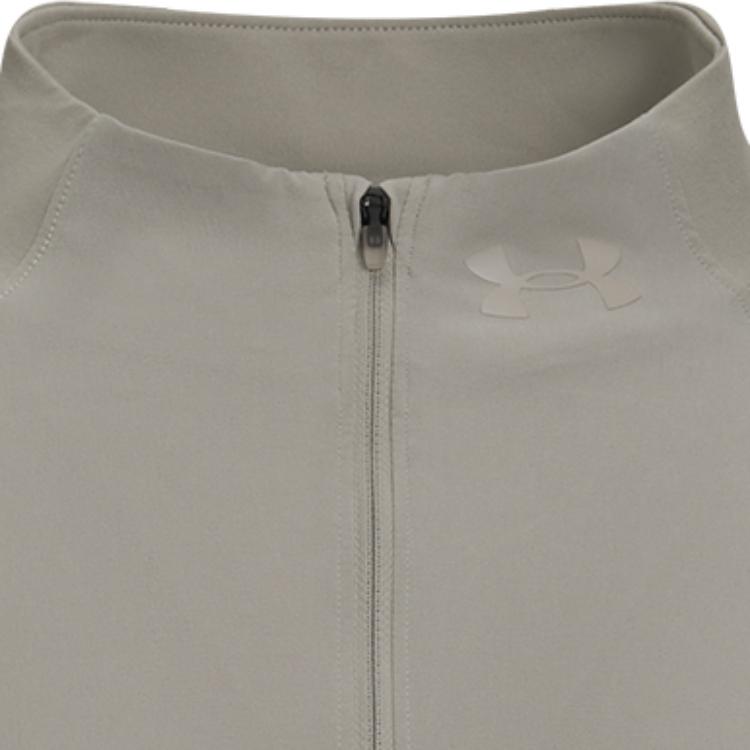 Under Armour Qualifier Fashion Slim Fit Long Sleeve Fitness Training Running Raglan T-Shirt Men Tops Buffalo Khaki 1365662-203