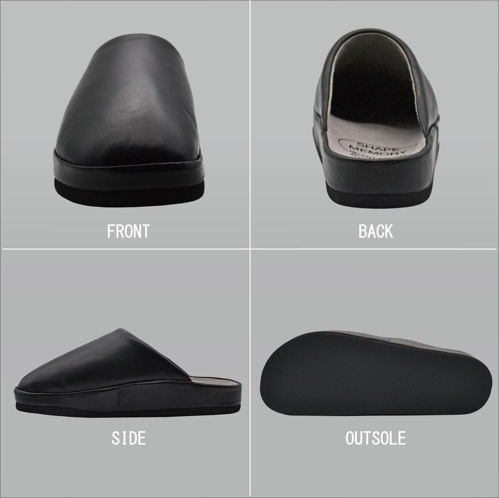 Patented Shape Memory Doctor Cowhide Leather Room Indoor Office Business No Heel [Shape Memory] Sandals, Easy-to-Use Slippers, Shoes, Shoes, Shoes,