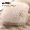 Keep Warm Plush Gloves Fleece Lining Faux Fur Mittens Cute Winter Gloves  Winter Season