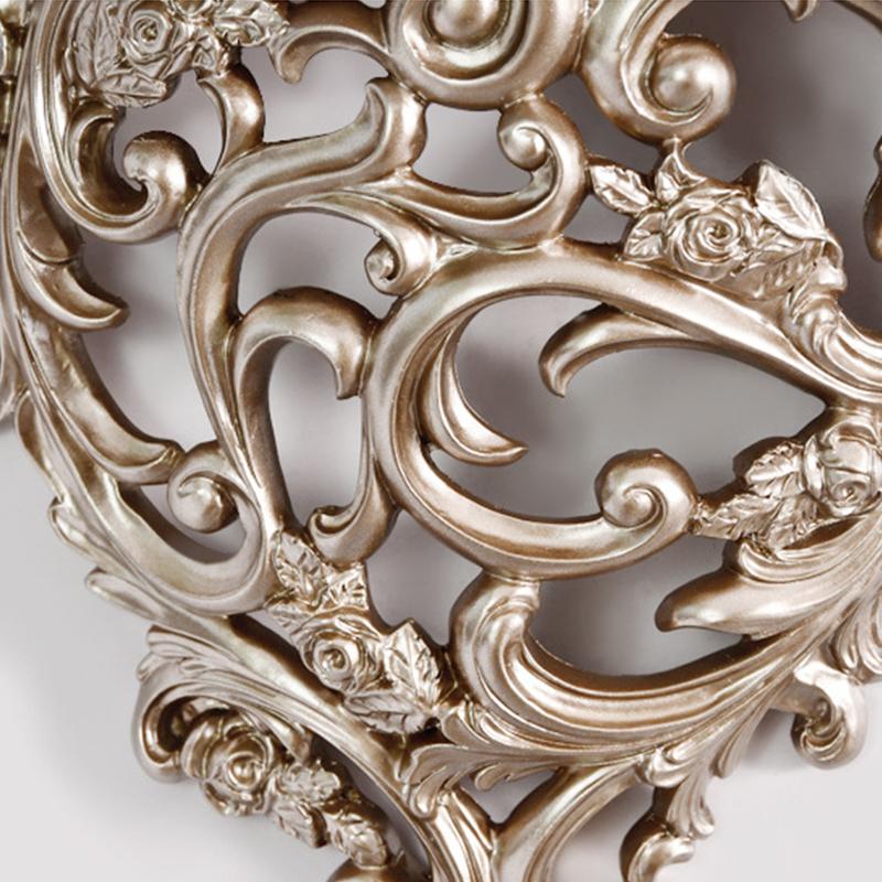 1 Stück Regaldeko Europäisches 3D-Lagerregal Modische florale Handwerkskunst Wandmontiert Wandkunst Harz Zuhause Wohnzimmer