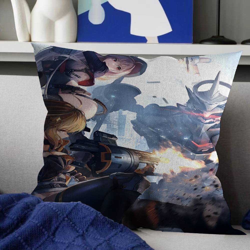 

Anime GGoddess of Victory Nikke Cushion Cover Inches Farmhouse Decor Home Throw Pillow Covers for Couch Decorations 30X30cm