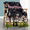 Juventus Customize Your Name Blanket Cozy Personalized Blanket Warmthful Decor Versatile for Chair Office Chair Office Picnics Ideal for All Seasons