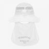 The North Face Kids Light Sun Shield Hat White Ne3hr02u
