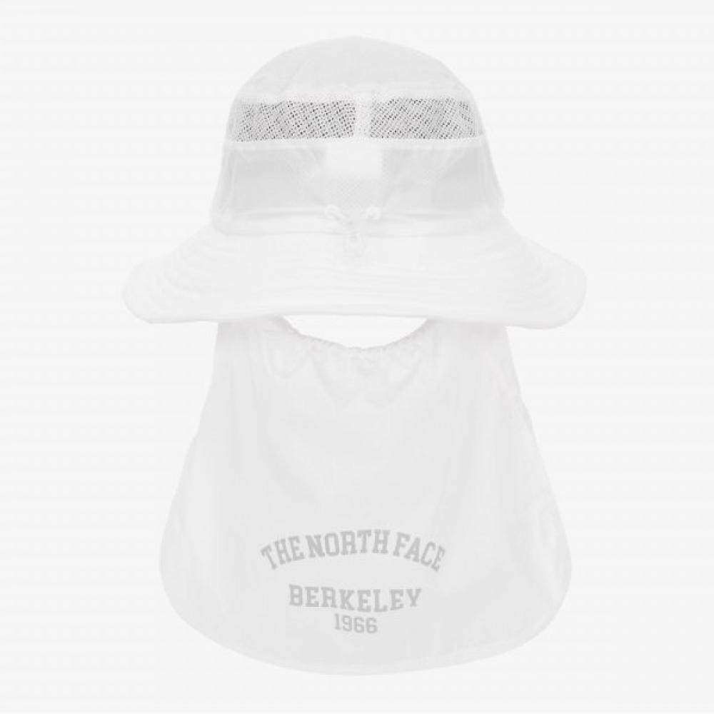 The North Face Kids Light Sun Shield Hat White Ne3hr02u