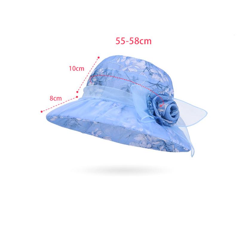 Summer Outdoor Sunscreen Hat Women's Mesh Large Brim Breathable Fisherman Hat Rose Mother Sunshade Basin Hat