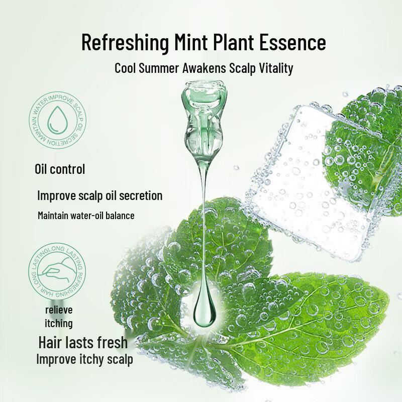 Claynal Amino Acid Mint Oil Control Shampoo