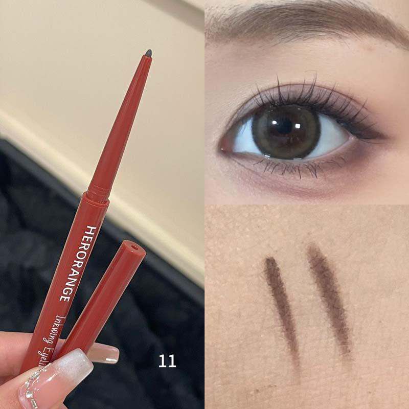 KuaJing Ink Wing Waterproof Long-Lasting Smooth Eyeliner Gel Pencil - No Smudge, Sweatproof, Beginner-Friendly.