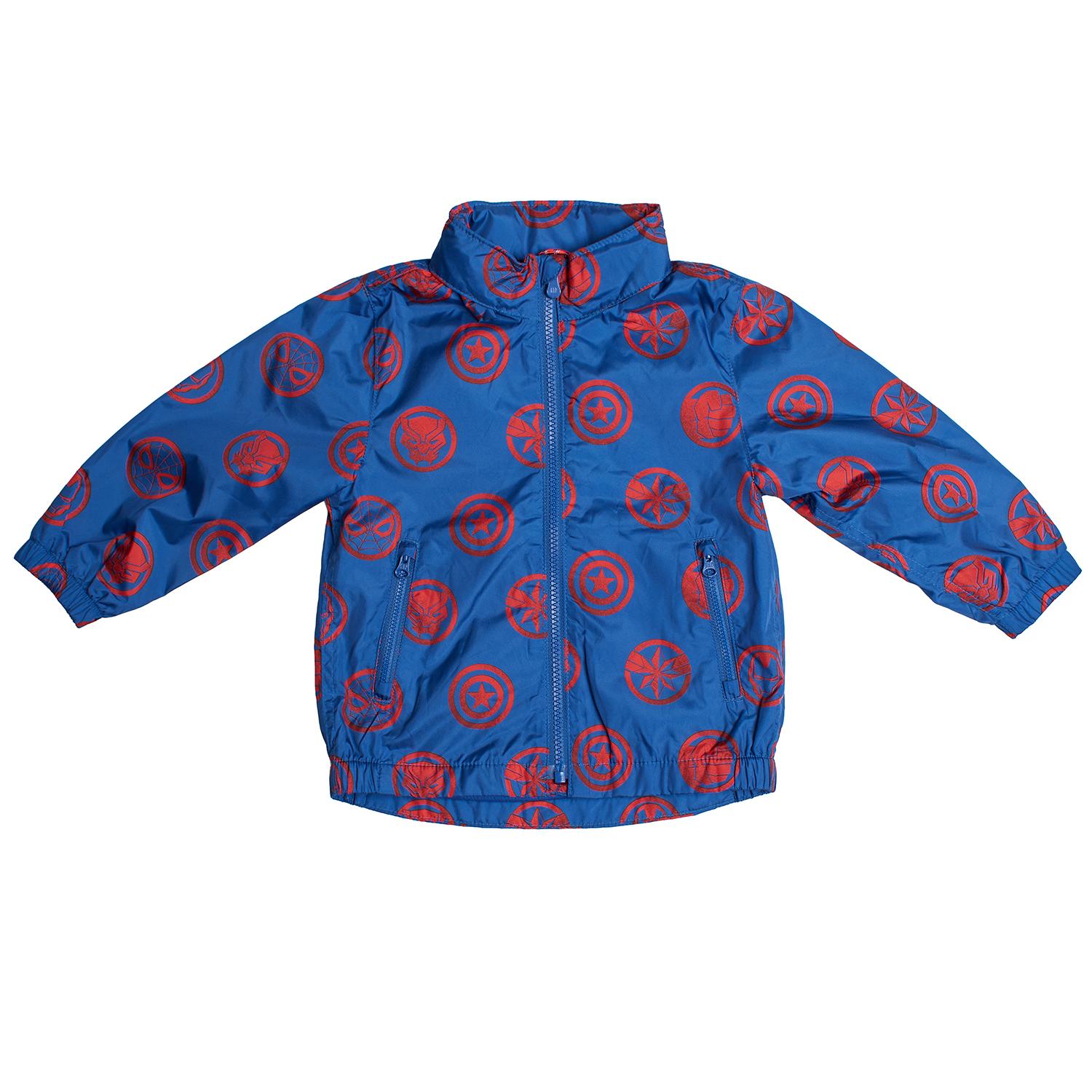 

Ветровка с принтом Marvel 794703 для мальчика 18/24 MESES синий