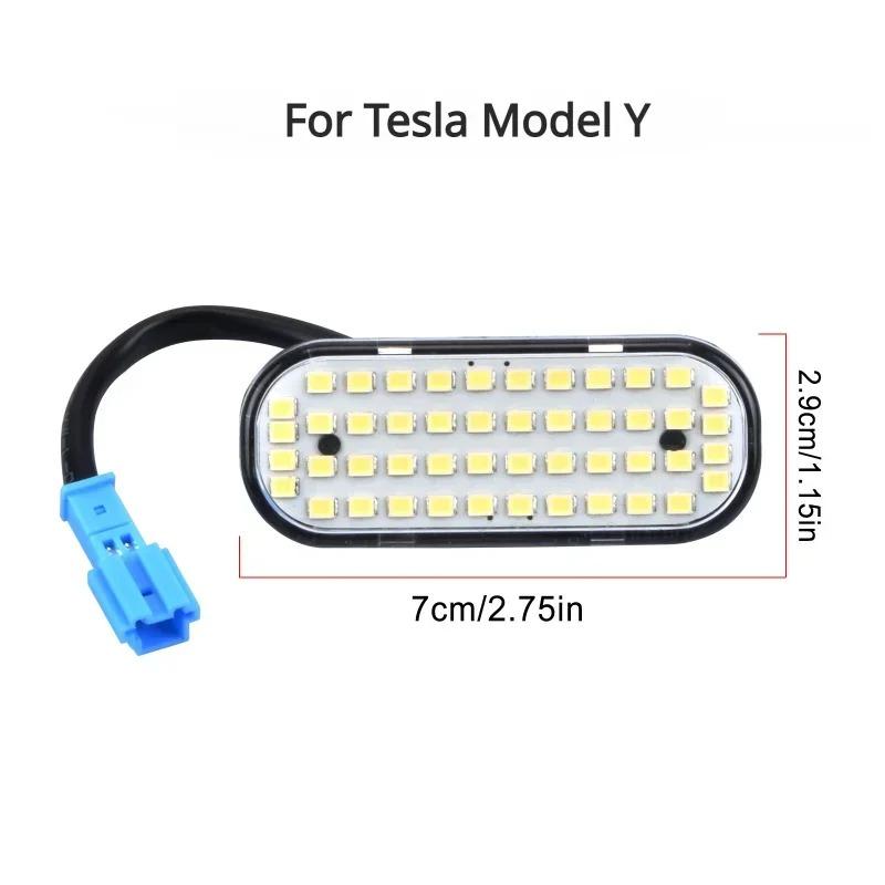 

48 LED Trunk Lights for Tesla Model Y Interior Luggage Original Connector Trunk Boot Lighting Lamp Replacement Accessories 2025