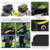 WILD Motorcycle Tail Waterproof Multifunctional Rear Seat Luggage Saddlebag for 6L Hollow Black Bag/Tank Bag, Motorcycles, (6L Yellow)