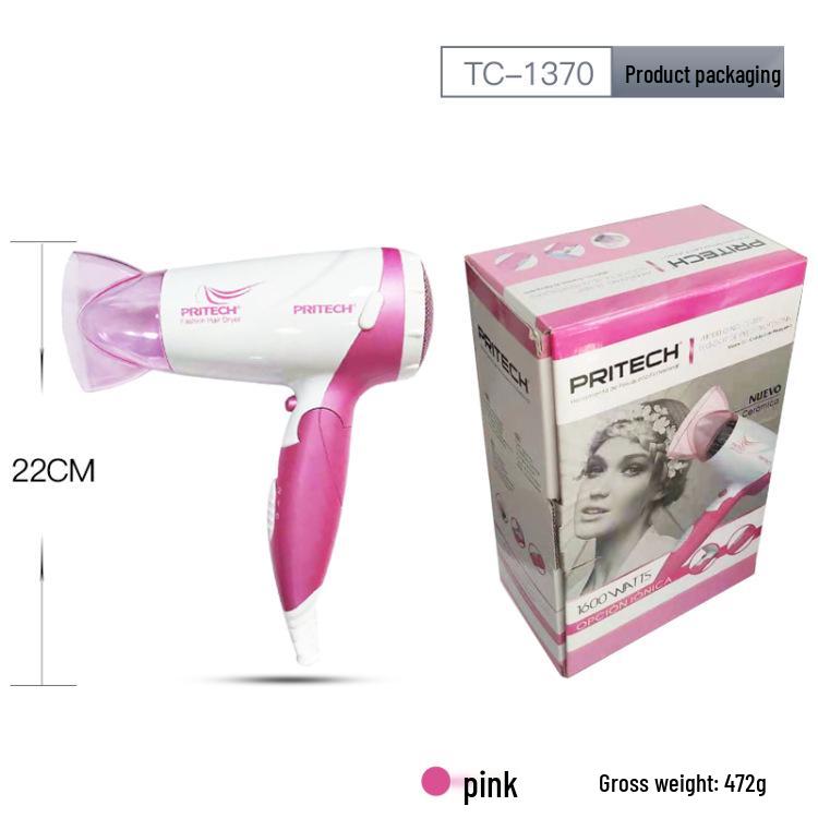 Pritech Foldable High-Power Portable Hair Dryer