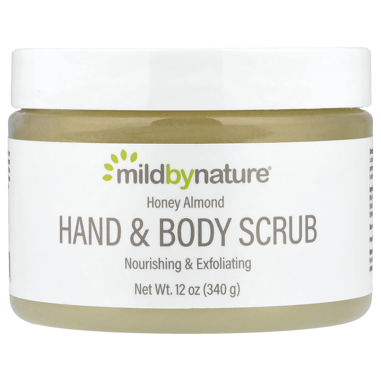 

Mild By Nature, Hand and Body Scrub, Honey Almond, 340g (12oz)