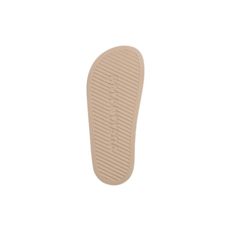 (WMNS) Balenciaga Chunky Slide Sandals 'Beige Rubber' Women's 654315W1S899230