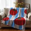 Bold Oil Floral Anime Cartoon Flannel Blanket Soft Warm Throw for Bedroom Sofa Car Kids Holiday Gift