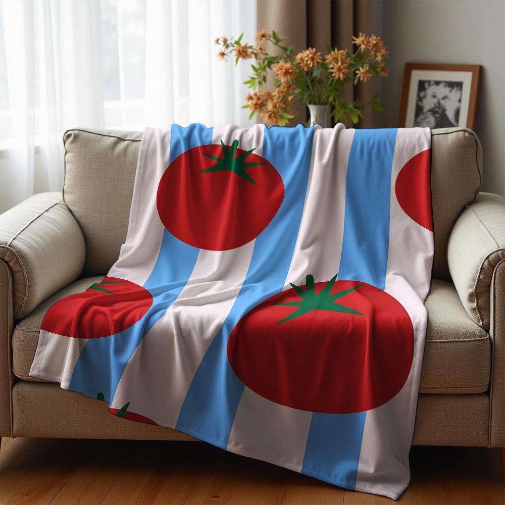 Bold Oil Floral Anime Cartoon Flannel Blanket Soft Warm Throw for Bedroom Sofa Car Kids Holiday Gift