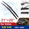 Car Wiper Blade for Volvo S40 V40 1995~2004 Front Windscreen Windshield Wipers Car Stickers 1996 1997 1998 1999 2000 2001