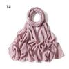 New Style Women's Silver Pearl Chiffon Long Scarf