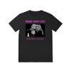 Bring Your Love T-Shirt Unisex Unisex Madonna Sabrina Porträt Text Popmusik Druck Kurzarm Baumwolle Freizeit Oberteile