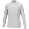 Breath Thermo Training Long Size 32MAA544 High-Neck Shirt, Sleeve, Moisture-Wicking, Heat-Generating, Gray, 2XL,