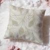 Feather Pattern Cushion Cover Premium Comfort Reversible Pillow Cove Two In One Design for Any Room  Car Interior