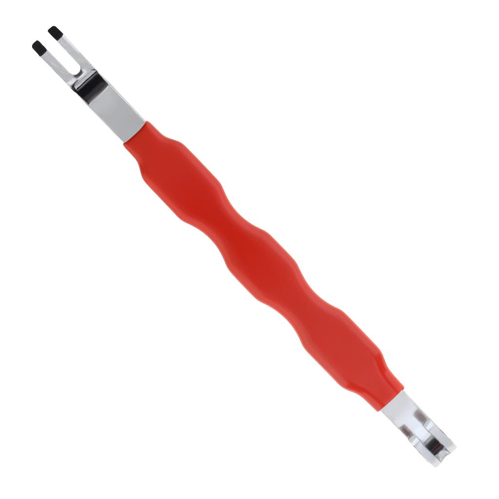 7.48 Inch Double Headed Connector Removal Tool For Car with Anti Slip Rubber Sleeve, Metal Terminal Electrical Connector Plier