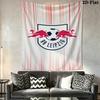 RB Leipzig Wall Tapestry Aesthetic Wall Hanging Printed Fabric Blanket Decorative Tapestries for Bedroom Living Room Home Decor