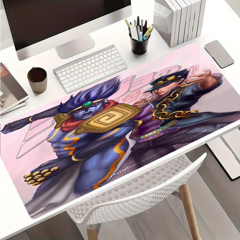 JoJo's Bizarre Adventure Mauspads - Rutschfeste Gummibasis, Glatte Oberfläche für Arbeit, Gaming, Büro und Zuhause, Schreibtisch-Mauspad