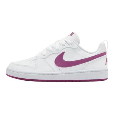 Court Borough Low Recraft GS White/Hot Fuchsia Kids Sneakers DV5456-121