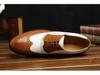 Men's Large Size Leather Brogue Shoes - British Style, Versatile, Formal & Casual